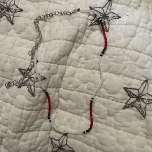 Handmade seed bead necklace